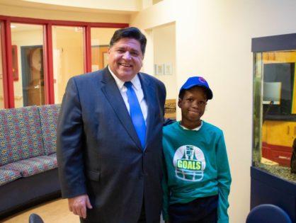 Welcoming Governor Pritzker to the Gem on the Lake