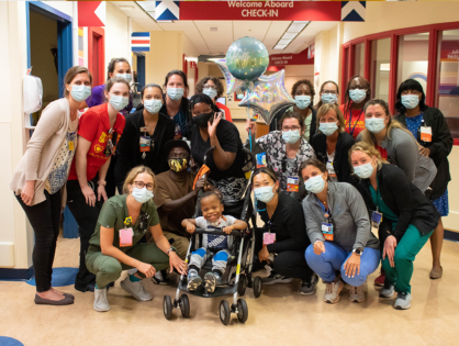 Longtime La Rabida Patient, Junior, Discharged After Two Years on Inpatient Unit