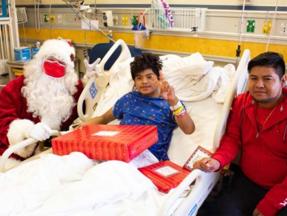 Santa Comes Aboard the S.S. La Rabida