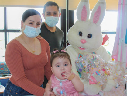 Easter Bunny Hops by the S.S. La Rabida